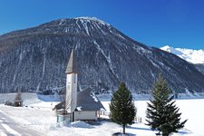 vernagt am see winter vernago al lago inverno